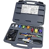 Lisle 69300 Master Relay and Fused Circuit Test Kit | Makes testing relays or live circuits quick and easy, Includes carrying case