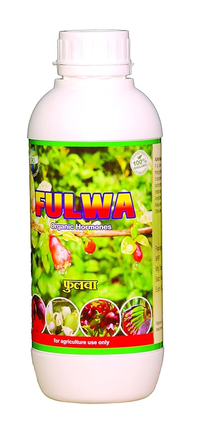 Organic Flower Booster Residue-free Organic Fertilizer Useful for All Types of Fruits and Flower Plants (500Ml)