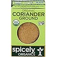 Spicely Organic Coriander Powder 0.45 Ounce ecoBox Certified Gluten Free