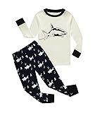Family Feeling Little Boys Shark Pajamas Sets