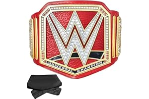 KTSTORE wwe Universal Championship Title Belt Metallic Sideplates Adjustable Strap with Protector bag(Adults Size)