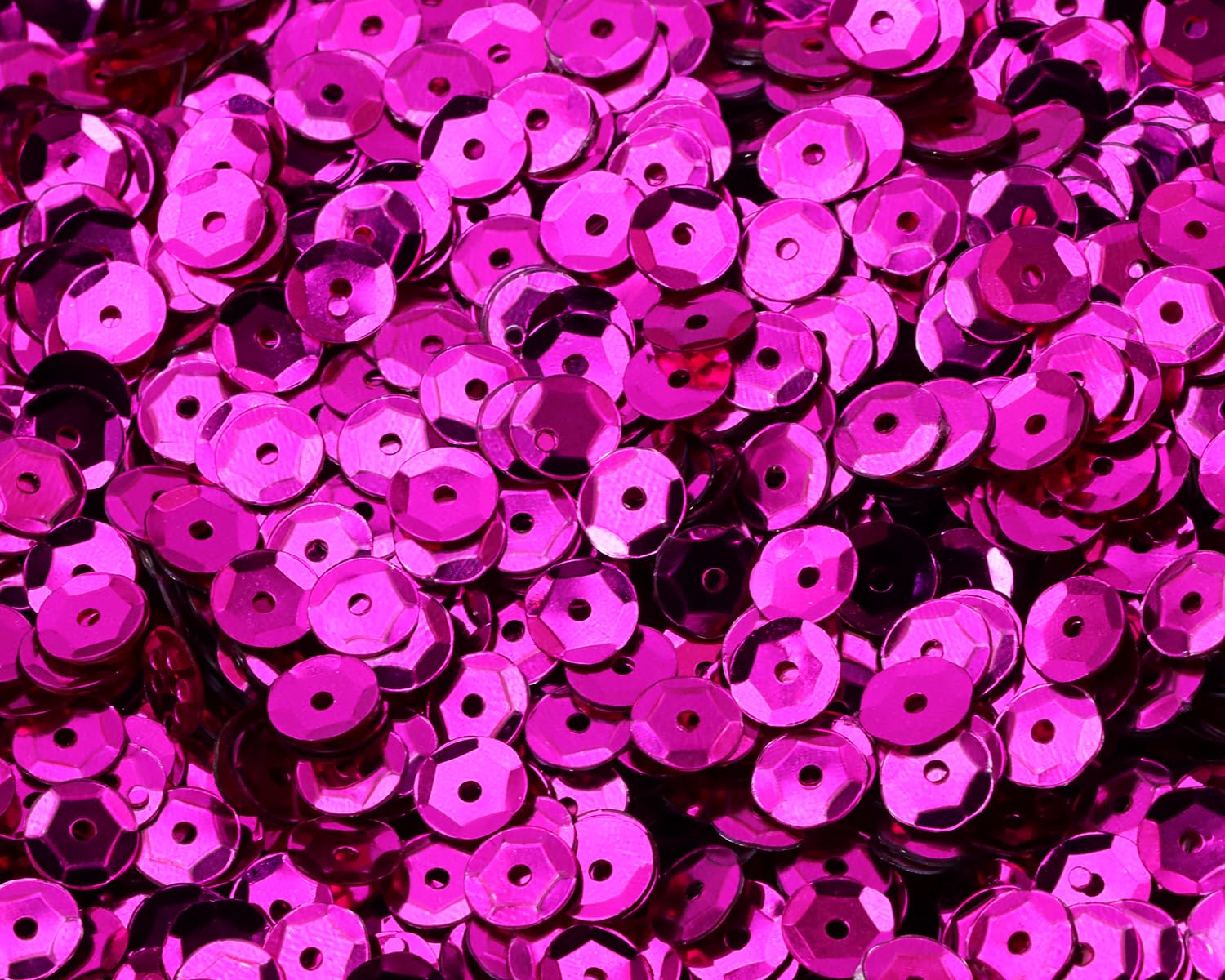Penta Angel Loose Sequins 4000Pcs 6mm Round