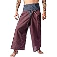 LannaPremium Thai Fisherman Pants Hakuma Pants for Men Women Yoga Pants 2 Tone - Martial Arts Pants