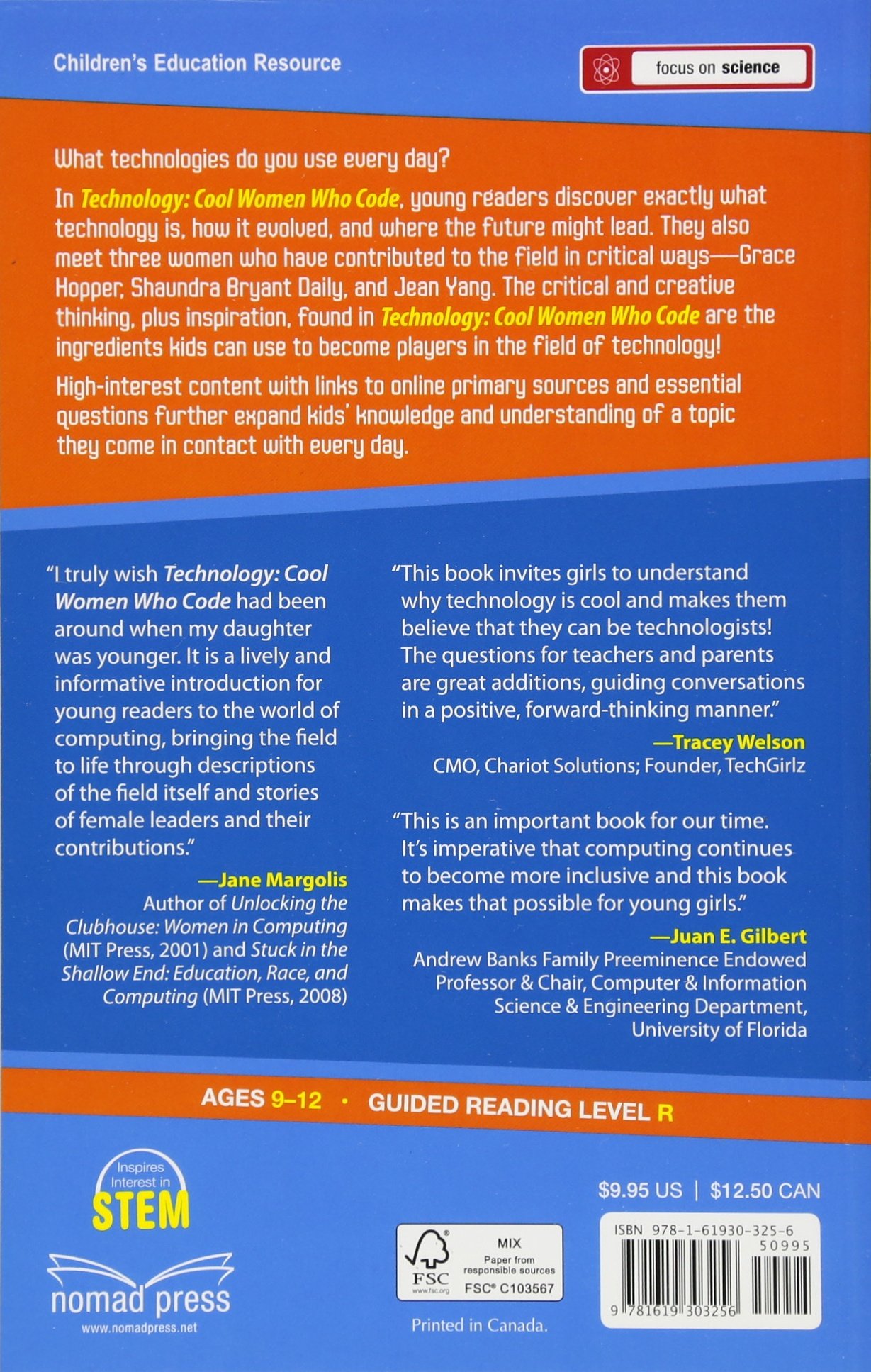 Technology: Cool Women Who Code (Girls in Science) Technology: Cool Women Who Code (Girls in Science) Paperback Kindle Hardcover