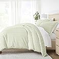Linen Market Duvet Cover Queen (Sage) - Experience Hotel-Like Comfort with Unparalleled Softness, Exquisite Prints & Solid Colors for a Dreamy Bedroom - Queen Duvet Cover Set with 2 Pillow Shams