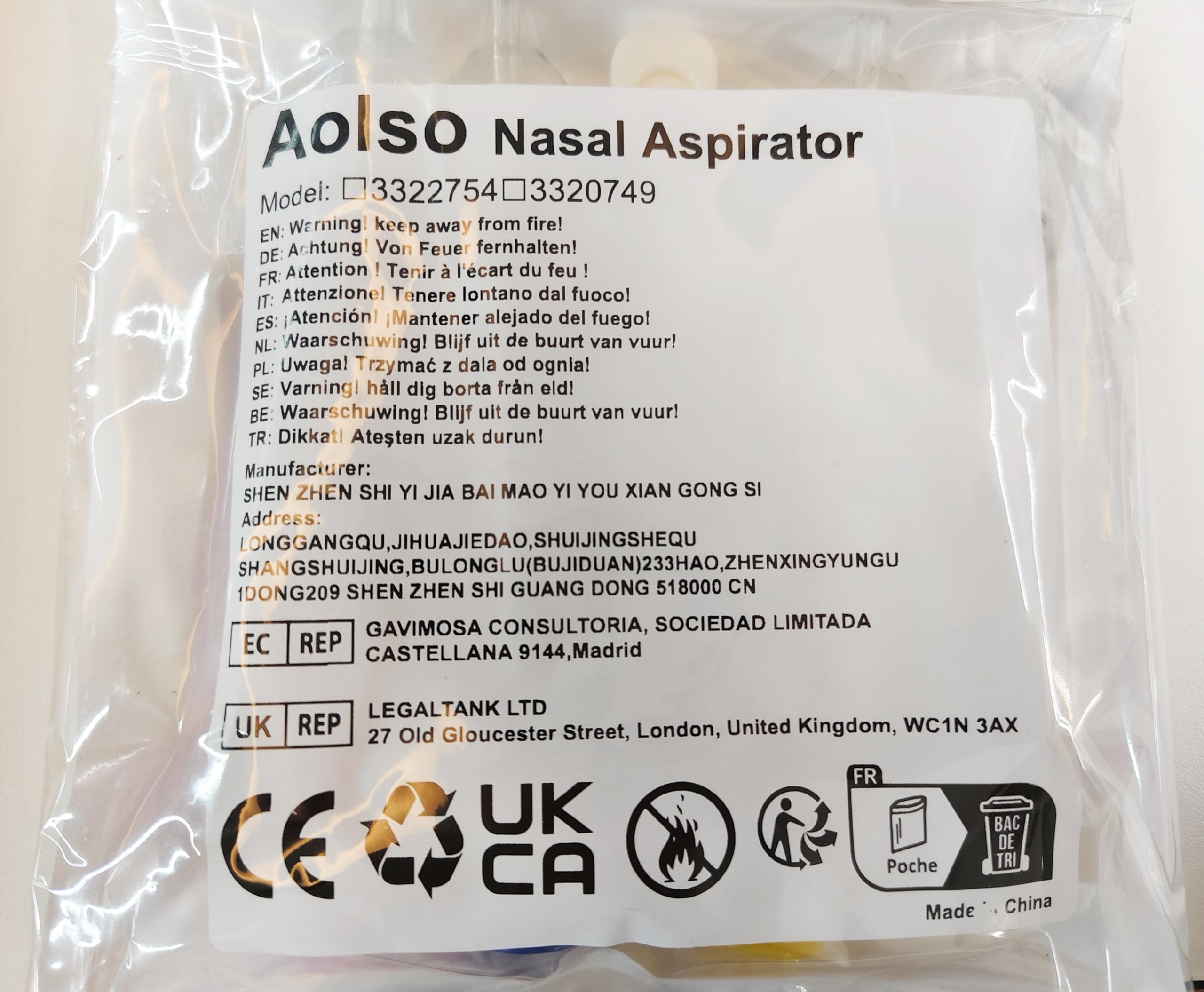 Baby Nasal Irrigator, 4PCS Nasal Syringe for Baby, Syringe Nasal Irrigator with Tweezers & Cleaning Brush, Baby Nasal Aspirator with Silicone Nasal Suction Tips Portable Baby Nasal Syringe