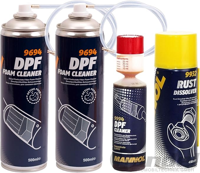 MANNOL DPF Cleaning Kit Additive + Diesel Particulate Filter Cleaner, Rust Remover Amazon.co.uk MANNOL DPF Cleaning Kit Additive + Diesel Particulate Filter Cleaner, Rust Remover Amazon.co.uk
