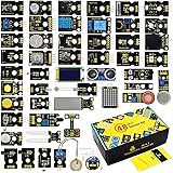 KEYESTUDIO 48 Sensors Modules Starter Kit for Arduino with LCD, 5v Relay, IR Receiver, LED Modules, Servo Motor, Temperture, 