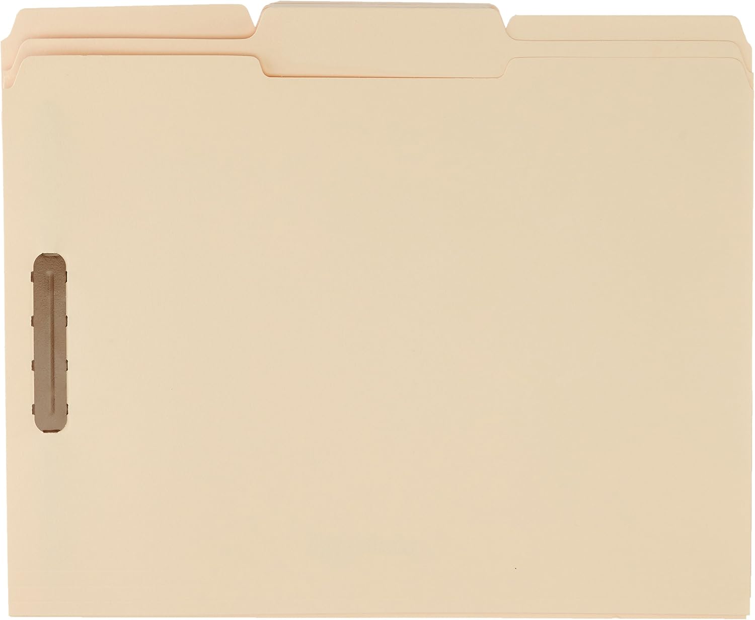 Basics AMZ201 Manila File Folders with Fasteners - Letter Size, 100-Pack : Office Products