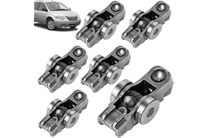 LOOPTEK Set of 6 Intake & Valve Rocker Arms Left Right Compatible with Chrysler Pacifica, Dodge Durango, Jeep Wrangler Gladiator Grand Cherokee, RAM 1500 ProMaster 3.6L Replaces 170277, 5047896AC, 5047896AD