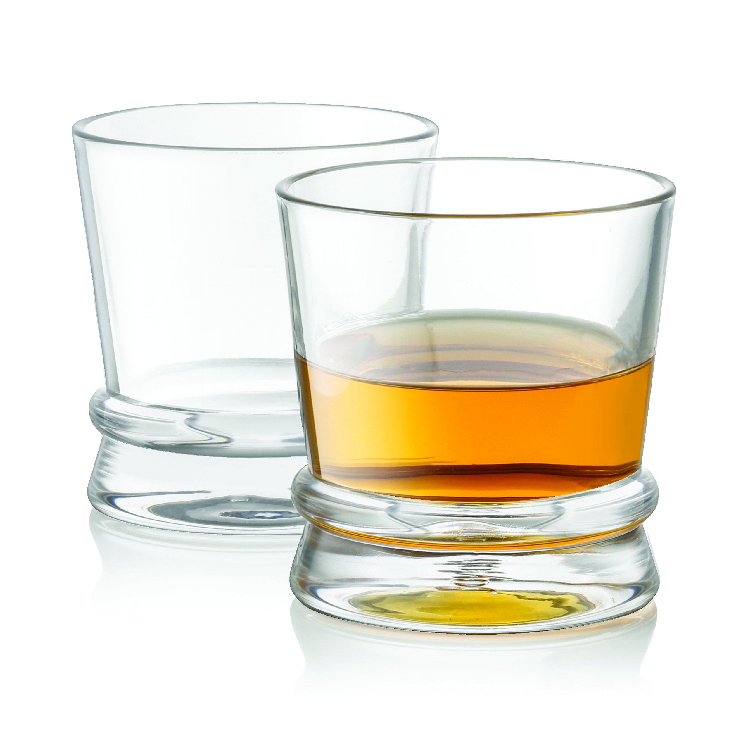 JoyJolt Afina Scotch Glasses, Old Fashioned Whiskey Glasses 10Ounce