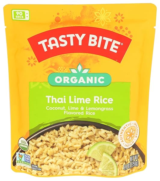 TASTY BITE, THAI LIME RICE, 8.8 OZ