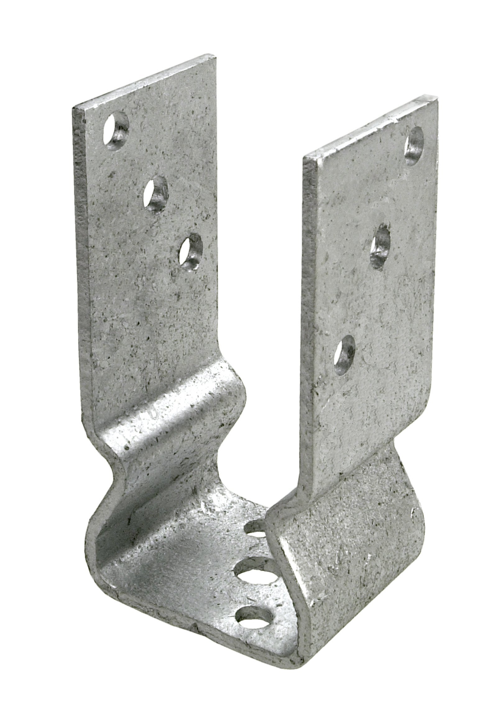 Connex HV4261 Post Anchor 91 x 150 x 60 x 4 mm with Beading, Material: Galvanised – Pack of 1 HV4282