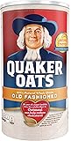 Quaker Old Fashioned Oatmeal, 18 oz Canister (Pack of 6)