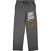 Scooby Doo Ruh Roh Men's Graphite Heather Sleep Pajama Pants