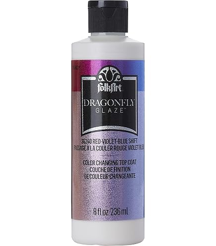 Amazon.com: FolkArt Dragonfly Glaze Assorted Acrylic Craft Paints