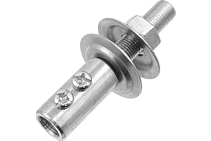 Generic 1/2" Motor Shaft Arbor Extension Adaptor for Grinder, Polisher, Buffer, 3.54" Long, Aluminum Oxide Grit, Compatible w