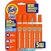 Tide Stain Remover for Clothes, Tide To Go Pen, Instant Stain & Spot Remover for Clothes, Travel & Pocket Size, 5 Count (Pack