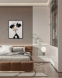 Modern Animal Pop Art - Framed - Mean Cow Canvas