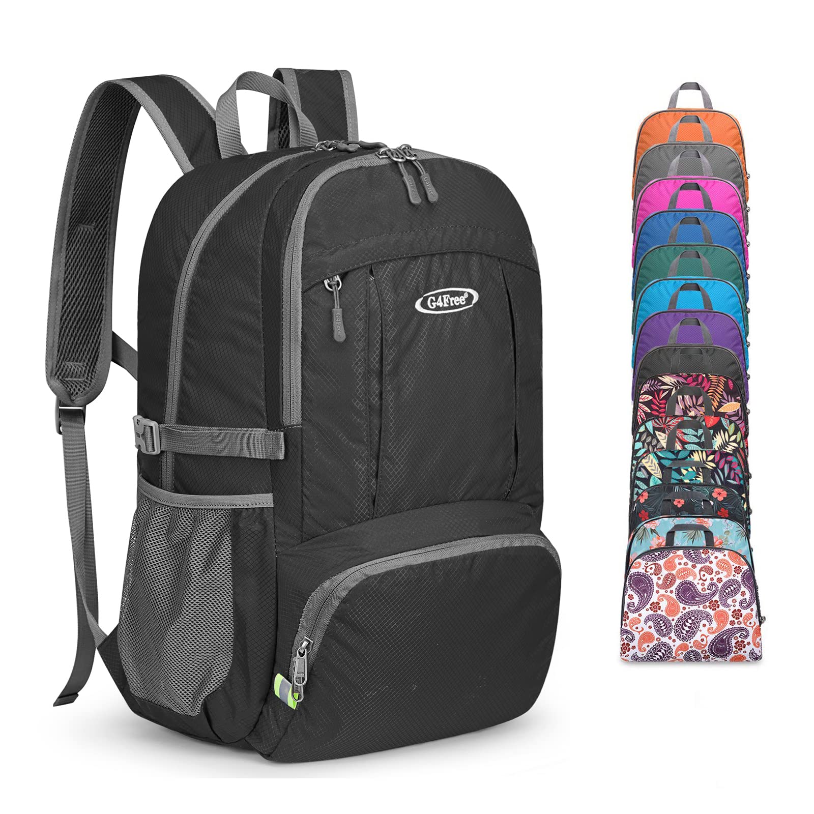 Photo 1 of G4Free 40L Lightweight Packable Hiking Backpack, Waterproof Travel Daypack