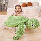 IKASA Giant Sea Turtle Plush Toy 78cm Soft Stuffed Animal view 5