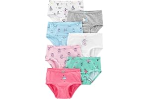 Carter's Girls' Little 7-pack Underwear