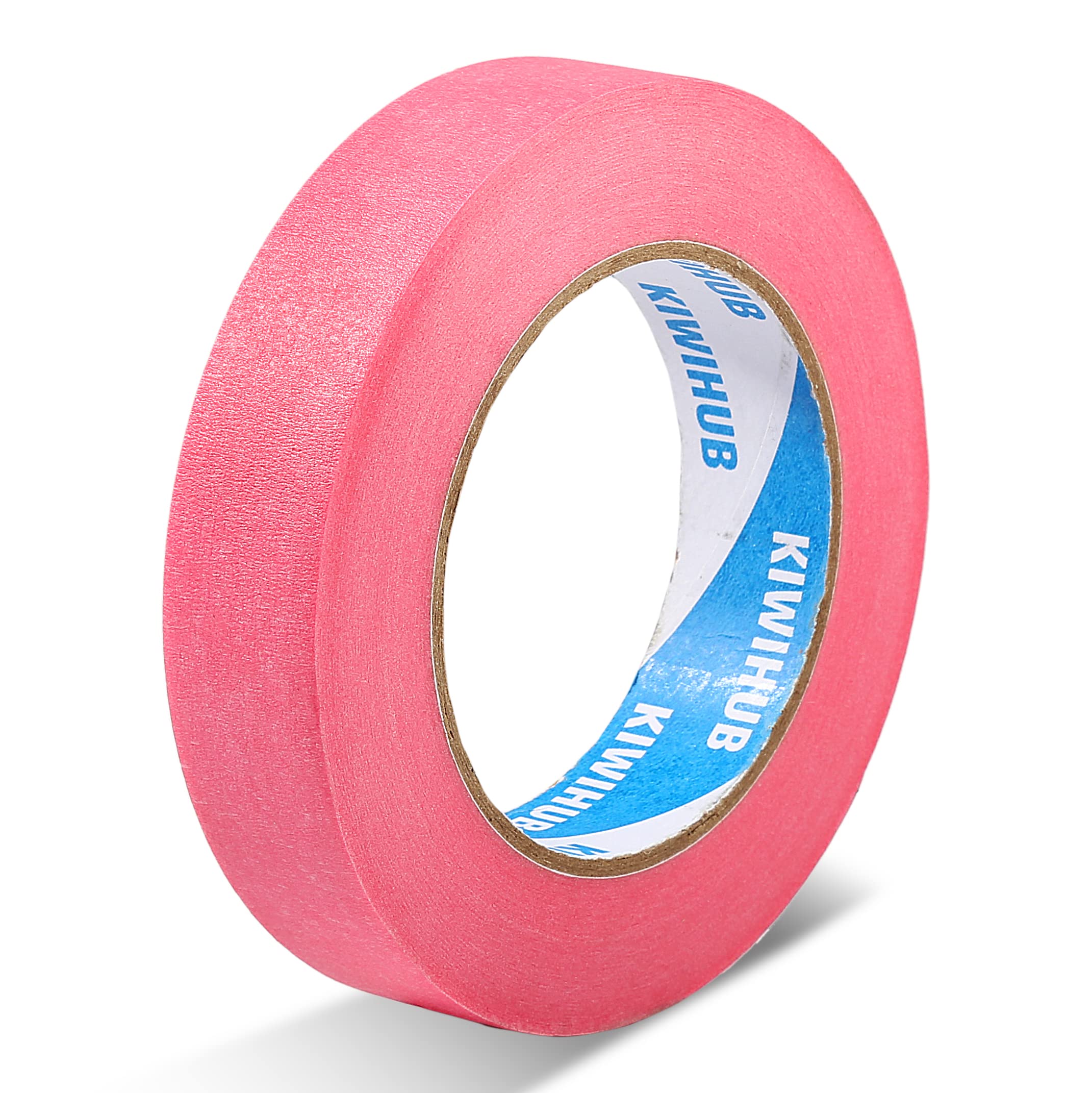 Photo 1 of KIWIHUB Pink Painter's Tape,1" x 60 Yards - 14 Day Easy Removal Decorative Masking Tape for Painting,Labeling,DIY Crafting,Decoration and School Projects