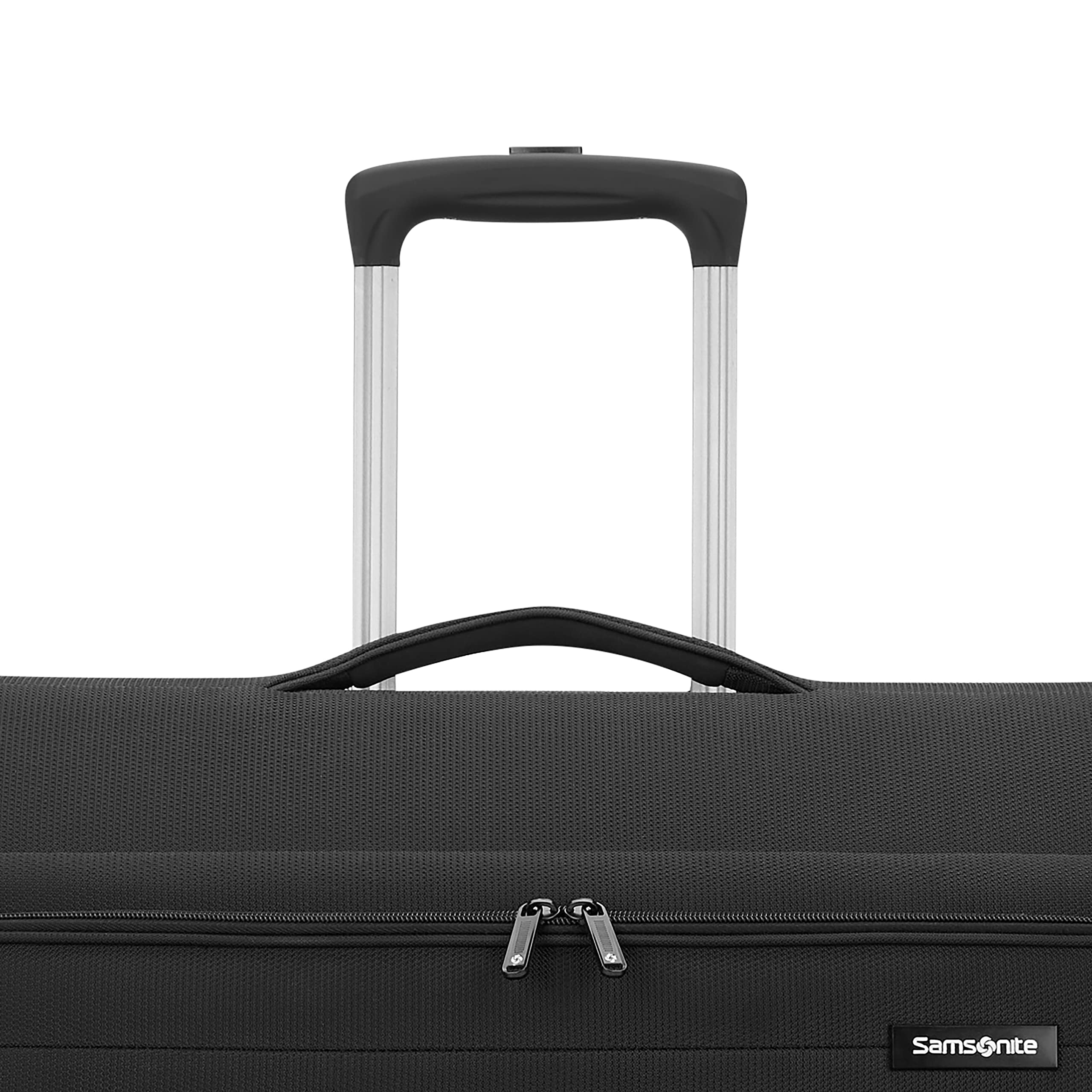 Samsonite Ascella 3.0 Softside Expandable Luggage with Spinner Wheels, 2W Garment Bag, Black