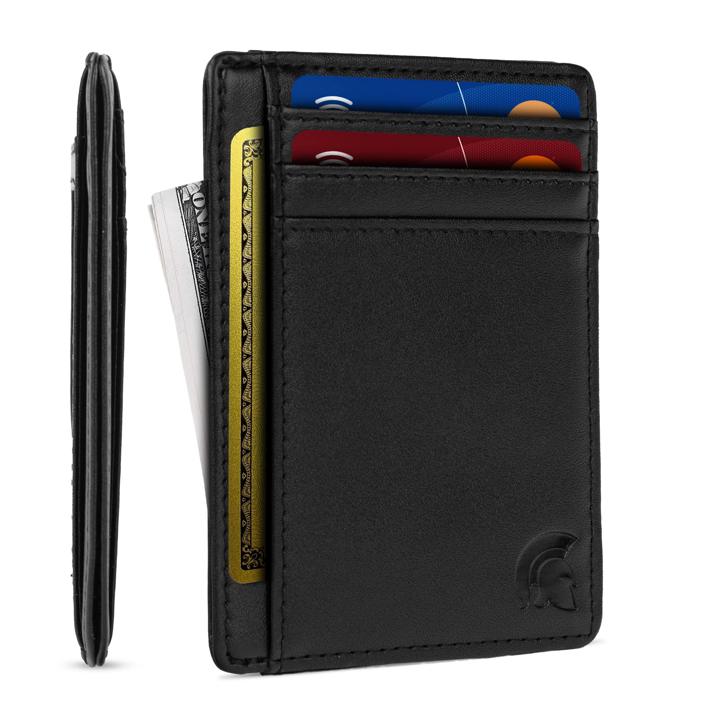 POWR Mens Wallet, Slim Wallet RFID Blocking Minimalist Credit Card Holder, Holds up to 7 Cards and Bank Notes, Ideal for Travel โ image 1