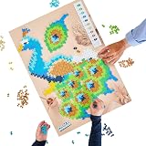 PLUS PLUS Puzzle by Number Peacock Building Blocks STEM Toy 5+ view 3
