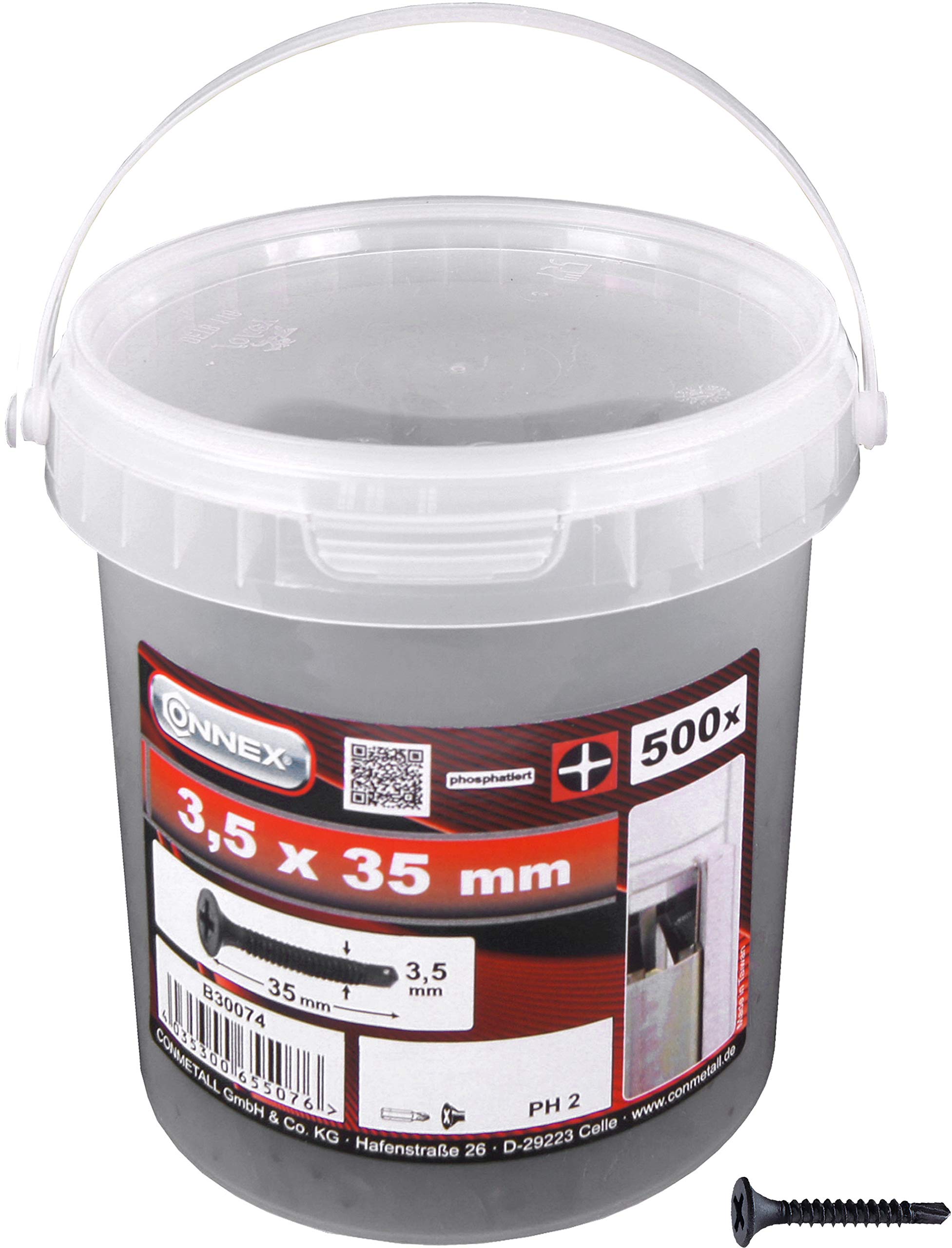 CONNEX B30074 Dry Wall Screws with Drilling Pin — image 1