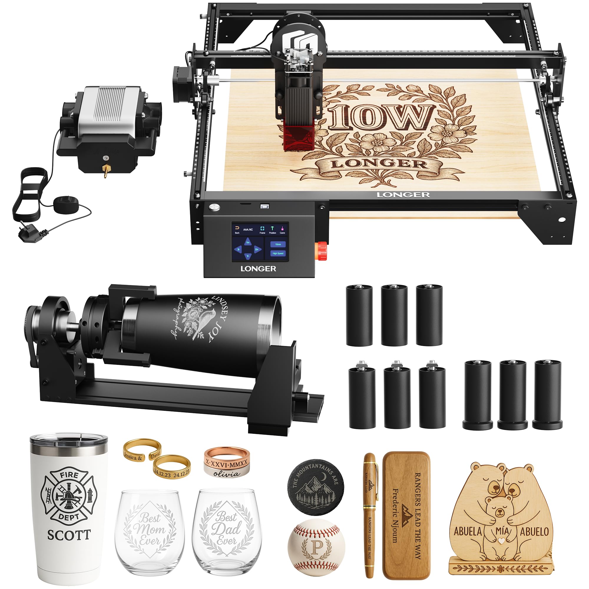 LONGER Laser Engraver Ray5 10000mW Engraver Machine