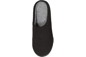 Skysole Boys Fleece Clog Slipper with Rugged Outsole