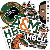 Desert Cactus Florida A&M University FAMU Rattlers Sticker Vinyl Decals Laptop Water Bottle Car Scrapbook (T2-HBCU D)