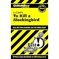 CliffsNotes on Lee's To Kill a Mockingbird book cover