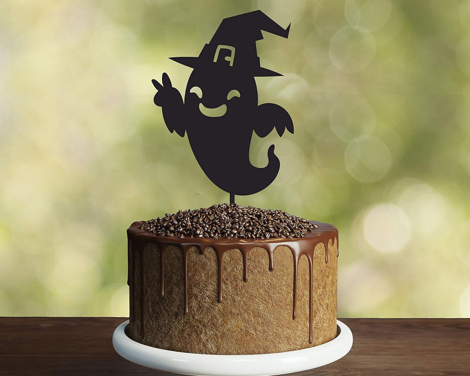 Amazon Com Halloween Zombie Ghost Cake Topper Funny Cake