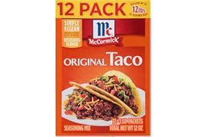 McCormick Original Taco Seasoning Mix, 12 oz