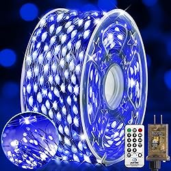 KNONEW 400FT 1200 LED Outdoor Fairy Lights Plug