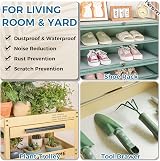 Hersvin Kitchen Drawer Liners 44.5cmx500cm Non-Slip EVA Waterproof Cupboard Mats view 9
