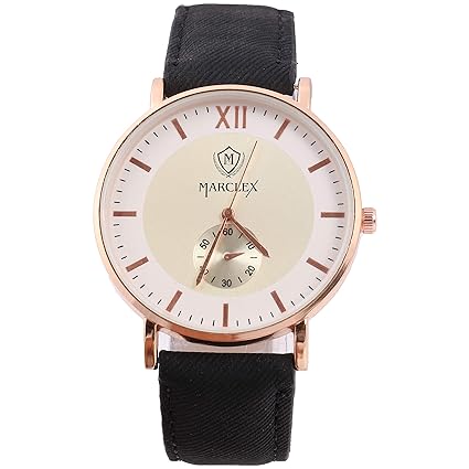 New Latest Stylish Quartz Movement Analogue Dial Mens and Boys Watch - by