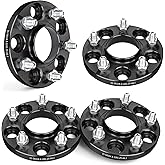EVIL ENERGY 5x4.5 Wheel Spacers 15mm Compatible with Infiniti Nissan, 5x114.3 mm Hubcentric with Lip 5 Lugs 66.1 mm Hub Bore M12x1.25 Studs Wheel Spacers Black