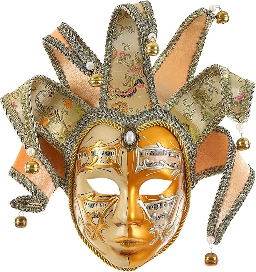 Decorative Masks Home Kitchen Hophen Black Volto Music Venetian