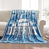 TIANXIADIYI Football Gifts Blanket for Men, City Gifts for Football Fans, Sport Gear Merch Throw Blanket for Sofa Bed Bedroom 60"x50"