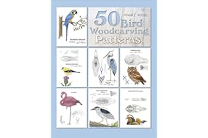 50 Bird Woodcarving Patterns