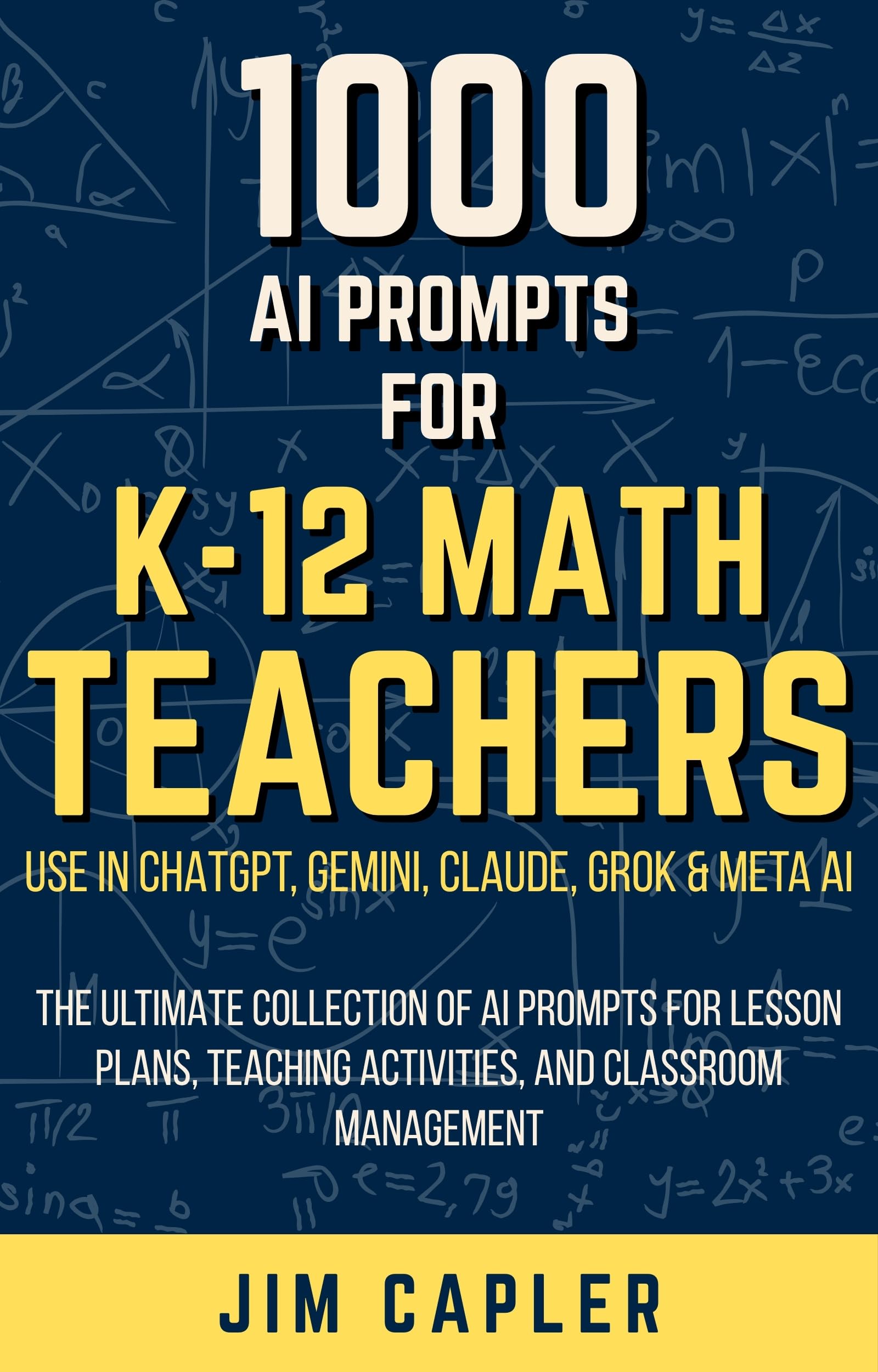 1000 AI Prompts for K-12 Math Teachers Use in