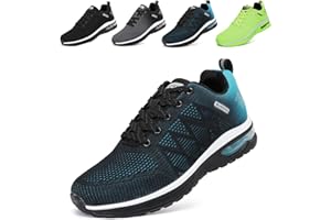 GoodValue Mens Running Shoes Tennis Lightweight Air Cushion Sports Shoes Fashion Athletic Breathable Mesh Upper Walking Sneak