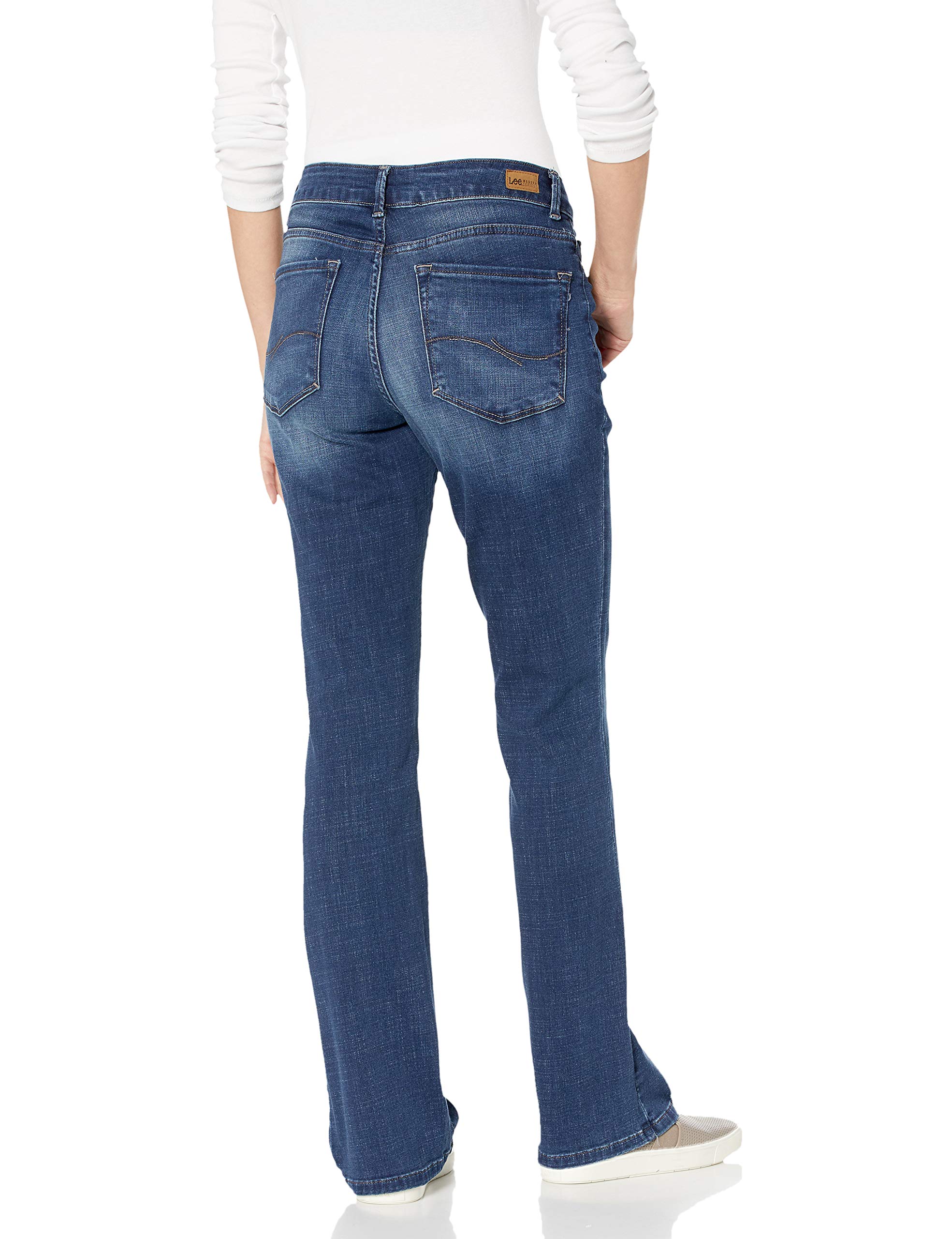 lee women's modern series curvy fit bootcut jean