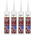 Survol RV Roof Sealant Self-Leveling 4-Pack White