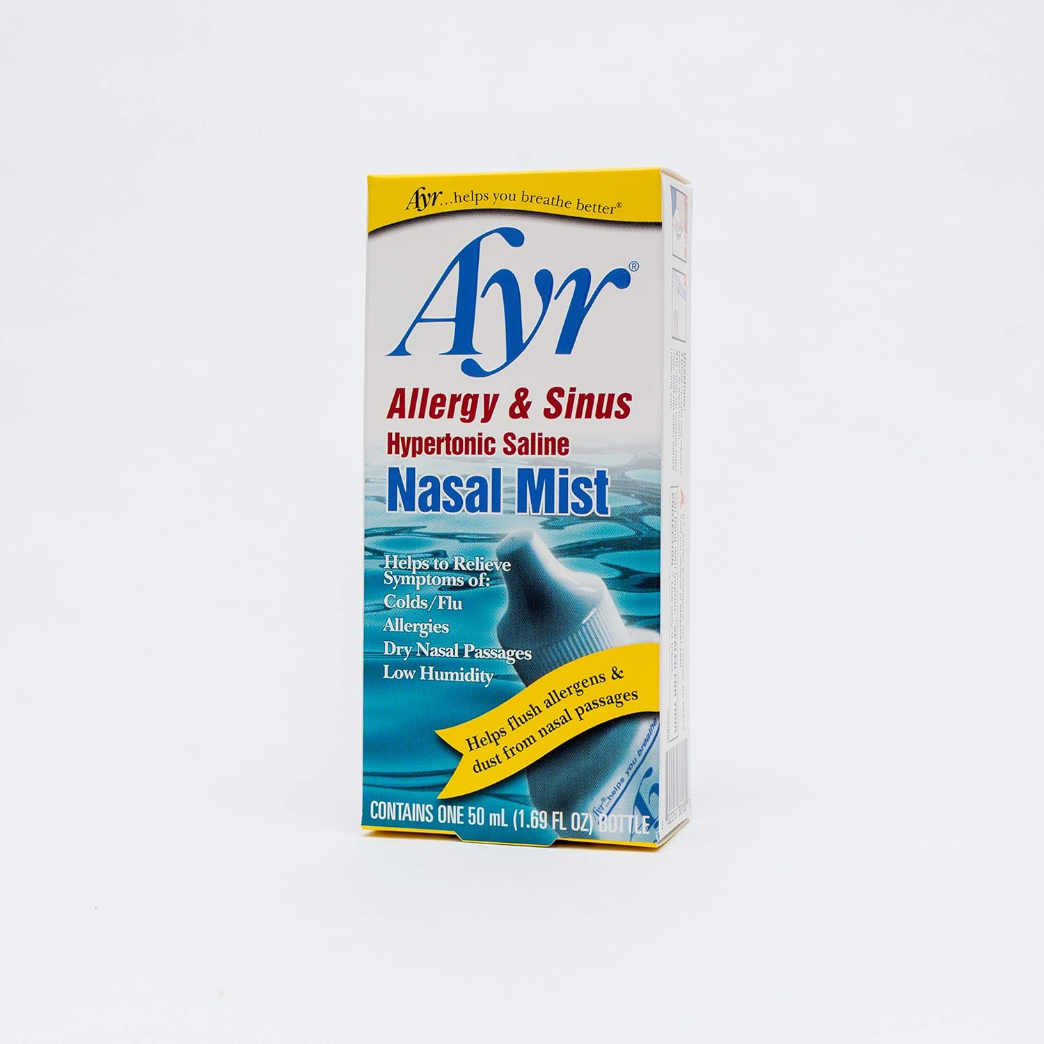 Ayr Allergy & Sinus Hypertonic Saline Nasal Mist: Health & Personal Care