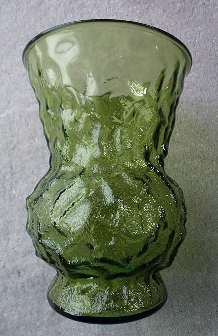 Vintage E O Brody Company 8 Green Glass Vase Amazon Ca Home
